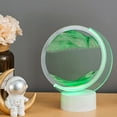 thumbnail image 6 of 3D Sand Art Lamp - USB-Powered Color-Changing Night Light with Moving Sand Display, Home Decor Gift (8.27 Inch, Purple Glass) Green, 6 of 6
