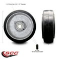 thumbnail image 2 of 8" x 3" Rubber Tread on Cast Iron Keyed Drive Wheel - 1-1/4" Bore-Service Caster, 2 of 2
