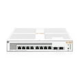 thumbnail image 1 of HPE Networking Instant On Switch Series 1930 8-Port Gb Smart-Managed Layer 2+ Ethernet Switch avec PoE / 8X 1G / 2X SFP / 8X CL4 PoE 124W / Cordon US (JL681A#ABA), 1 of 3