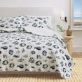 thumbnail image 6 of Coastal Quilt Set - Lightweight, Soft, All-Season - 2-Piece Reversible Bedding Set (Twin / Twin XL, Coastal Fish), 6 of 6