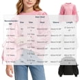 thumbnail image 7 of StSilkitty Girls Casual Tops Puff Long Sleeve Bowknot Crewneck Pullover Tees Fall Lightweight Fashion T-Shirts Size 2-10, 7 of 7