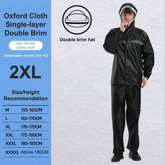 ProtectX Hi Vis Safety Rain Jacket and Pants, Waterproof