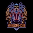 thumbnail image 2 of Junior's Shang-Chi and the Legend of the Ten Rings Neon Design  Graphic Tee Black 2X Large, 2 of 3