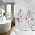 thumbnail image 7 of GZHJMY Butterfly Cotton Hand Towels, 2 Pack Absorbent Bath Towel Decorative Fingertip Towels for Bathroom Gym Spa Hotel Beach Swimming Pool,16"x 28", 7 of 7