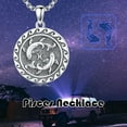 thumbnail image 6 of 12 Zodiac Necklace 925 Sterling Silver Astrology Horoscope Necklace Jewelry Gifts for Women Men, 6 of 6