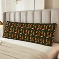thumbnail image 2 of Balery Cute Little Foxes Funda Protectora para Almohada Corporal de Algodón Hipoalergénico con Cierre(55 x 21 pulgadas), Almohadas No Incluidas, 2 of 7