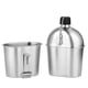 thumbnail image 2 of Juego de tazas de cantimplora militar de Acero inoxidable Abanopi 1000ml y 600ml con bolsa de cubierta verde, 2 of 7