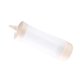 thumbnail image 1 of 1 botella de plástico exprimible, dispensador de condimentos reutilizable, recipiente exprimidor para ensaladas, salsas, mermeladas, kétchup, para almuerzos, cocinas y picnics (beige), 1 of 4