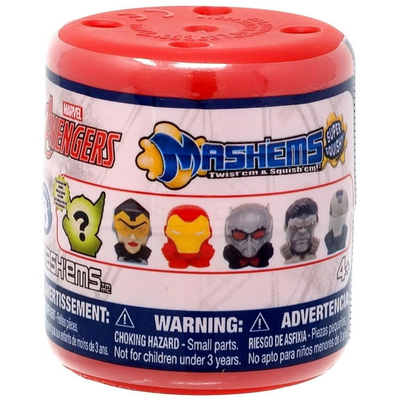Basic Fun! Marvel Collectible Mash'Ems Series 8 Avengers Mystery Pack Action Figures