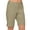 Khaki, variant on Womens Golf Shorts Dry Fit Bermuda Shorts with Pockets Chino Shorts Stretch for Summer