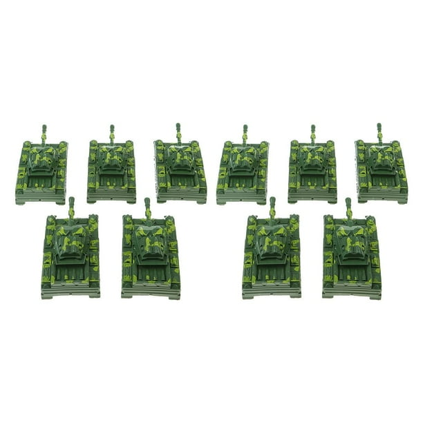 Juguetes es Del Coche De Los Modelos Del Del De 10 Pedazos Juguetes Del Coche, Accesorios De Zulema Juguete de tanque militar en miniatura