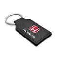thumbnail image 2 of iPick Image for Honda Accord Rectangular Black Leatherette Key Chain, Official Licensed, 2 of 4