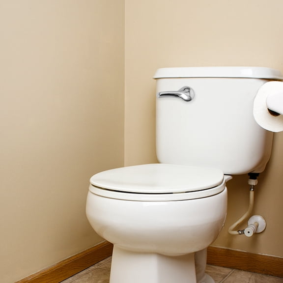 SEWOART Universal Toilet Flush Handle Toilet Flush System Replacement Kit Stainless Steel Easy Installation 1 Set