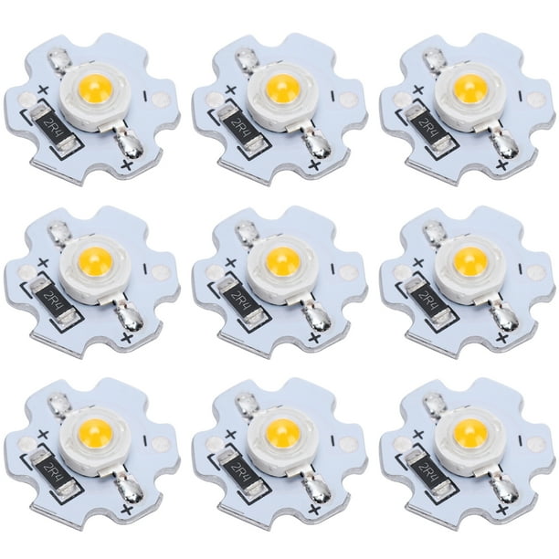 Light Chips, Low Power Consumption LED Chips Shockproof For Headlights For Spotlights For Diy Modeling Lights For Flashlight ANGGREK Otros