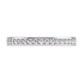 thumbnail image 5 of TimeLe$$ Classics 1/2 Carat TW Natural Diamond Eternity Band in 14K White Gold (Ring Size 9.5), 5 of 6