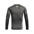 thumbnail image 6 of Under Armour HeatGear Long Sleeve Baselayer T-Shirt, Grey, 6 of 6