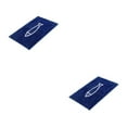 thumbnail image 3 of VONKY Quick-drying Bathroom Rug Mat For Non-Slip Non-Slip Shower Mat white and blue 2Set, 3 of 6
