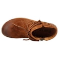 thumbnail image 3 of Born Womens Calyn Leather Distressed Booties, 3 of 6