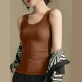 thumbnail image 6 of Mittory Womens Scoop Neck Sleeveless Racerback Ribbed Knit Slim Fitted Basic Tank Top Shirt, 6 of 7