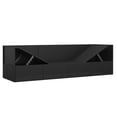 thumbnail image 5 of vidaXL Outdoor Lounge Bed with Cushions Black Poly Rattan, 5 of 5