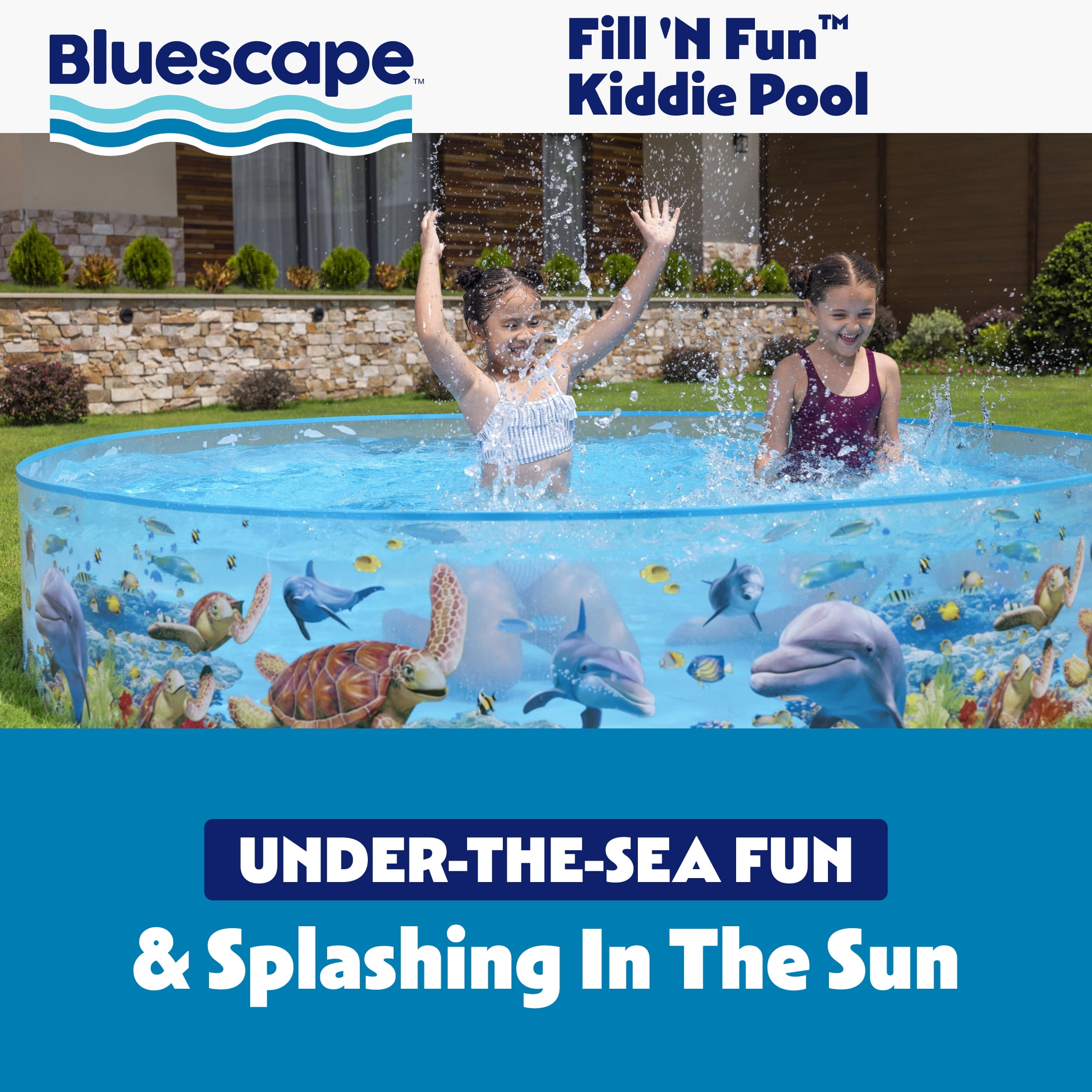 Bluescape Fill 'N Fun Play Pool 8' x 18"