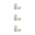 thumbnail image 3 of Bewildely 50 Uds. De vasos para helado de 200ml, cuencos de papel de un solo para postres, taza para llevar, bandeja para hornear pasteles y Type1 NO1, 3 of 6