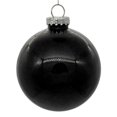 thumbnail image 1 of Vickerman N211517 Boule Transparente Pailletée Noire de 6 Po - 4 par Sac, 1 of 3