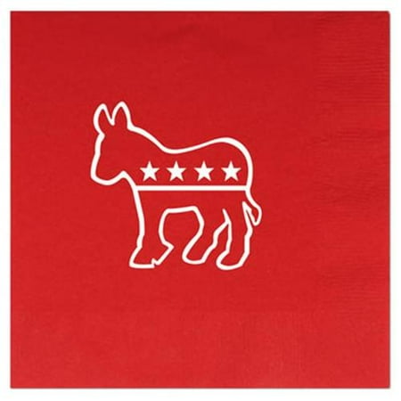 Democratic Luncheon Napkins - 12 pack(16/Pkg)(2-Ply) - Red