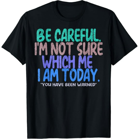 Funny Personality Sarcastic Morning Attitude T-Shirt men and women can wear,black,white,creative gift