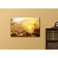thumbnail image 2 of wall26 Sea Port at Sunset, 1639 by Claude Lorrain - Canvas Print Wall Art Famous Oil Painting Reproduction - 24" x 36", 2 of 3