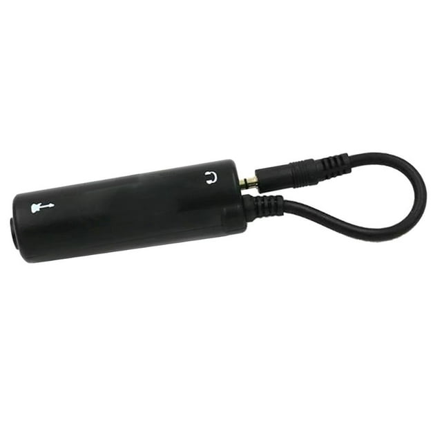 Adaptador de Enlace de guitarra perfecl Convertidor de interfaz de sonido AMP