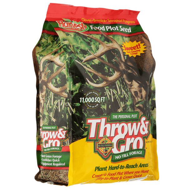 Evolved Harvest Throw & Gro NoTill Forage Food Plot Seed