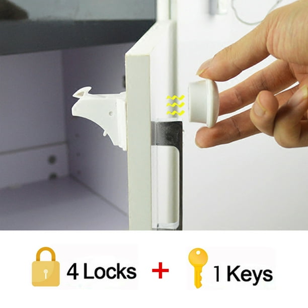 Locks Cupboard Drawer Door Kitchen Locks Child Kids
