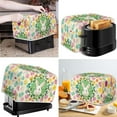 thumbnail image 2 of Renewold Lightweight Toaster Cover 4 Slice Wide Slot Oil Proof Bread Maker Dust Cover with Handle Rabbit Easter Egg Kitchen Appliance Cover Decoration, 2 of 6
