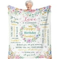 thumbnail image 1 of LHSHID Birthday Gifts for Women Blanket January Birthday Gifts for Women Mom Girls Daughter Wife Best Friend Birthday Gifts Gifts for Women Birthday Unique Friend Birthday Gift for Women 50x60in, 1 of 6