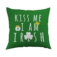 thumbnail image 2 of Yusimy St. Patrick's Day Pillow Cover Green Festive for Home Sofa Couch Bed Living Room Holiday Decor, 2 of 6