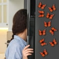 thumbnail image 3 of Hevirgo Realistic Butterfly Refrigerator Magnets - 3D Strong Magnet for Fridge Decoration, 10 Pcs/Set, 3 of 7
