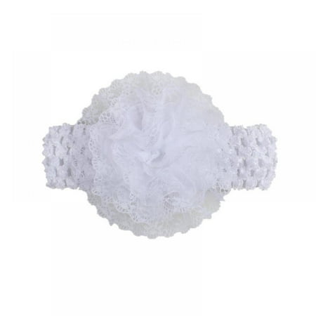 

0-3Y Newborn Baby Flower Headband Hats Children Elastic Lace Headband Hair Accessories Cute Girls Headdress