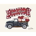 thumbnail image 3 of Baker, Sara 14x12 Black Modern Framed Museum Art Print Titled - Loads of Love Truck, 3 of 5