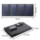 thumbnail image 2 of Panel solar impermeable 20W 5V cargador USB plegable para senderismo camuflaje, 2 of 7