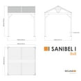 thumbnail image 6 of Sojag Sanibel 8 x 8 x 9 ft Light Grey Gazebo, 6 of 16