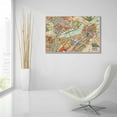 thumbnail image 6 of Epic Art 'Modern Map of Boston' by Nikki Galapon Acrylic Glass Wall Art, 24"x36", 6 of 7