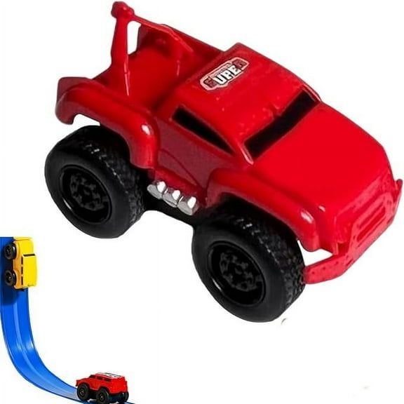 Magnetic Wall Climbing Toy Car, Cars That Drive on Walls and Ceiling, Magnetic inertial Wall car, Anti-gravitys Wall Climbings Car,Can Drive Vertically (Red)