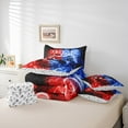 thumbnail image 6 of Castle Fairy Teens Blue Red Gamepads 7-Piece Bedding Comforter Set,Galaxy Universe King Bedding Sets,Video Game Ultra Soft Bed Sheets,Luxury Bedroom Decor, 6 of 8