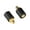 Black, variant on MMCXs To MMCXs Female Adapters for IE300/600/900 N5005 High Fidelitys ABS Materials Not Sound Alteration