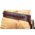 thumbnail image 3 of 40 In Hilason Western Right Hand Gun Holster Rig 22 Cal Leather Cowboy, 3 of 7