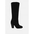 thumbnail image 3 of GREAT-STORM Black Suede Leather Calf Boots, 3 of 5