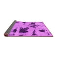 thumbnail image 2 of Ahgly Company Indoor Rectangle Abstract Pink Modern Area Rugs, 7' x 9', 2 of 4