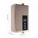 thumbnail image 4 of Hongzer Calentador de Agua eléctrico, Mini Calentador de Agua eléctrico instantáneo de 220V 5.5KW Sistema de Agua Caliente de Ducha sin Tanque para Cocina/ba?o(Oro) LYUMO Hongzer Calentador de Agua eléctrico, 4 of 6