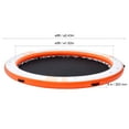 thumbnail image 5 of KFFKFF Blow-Up Floating Station, ø8FT Inflatable Water Platform with ø5FT Trampoline Mesh Pool, Anti-Slip Floating Water Mat, Comes with Handy Carry Bag & Removable Staircase for Poolside, 5 of 9